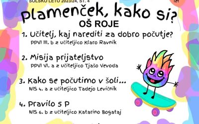 Četrta – marčevska – številka Plamenčka