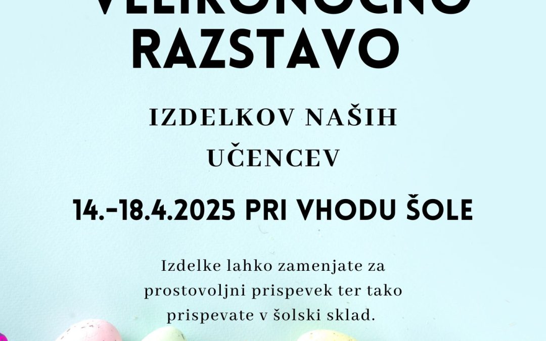 Velikonočna razstava